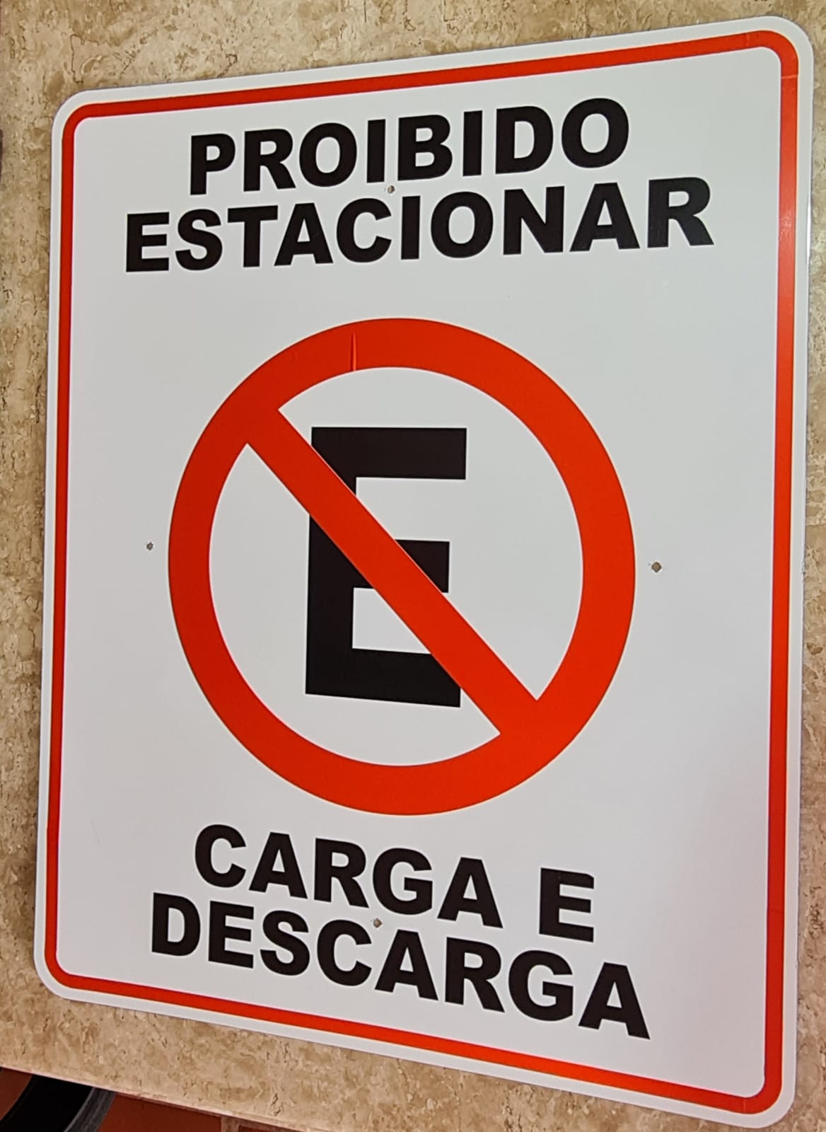 Placa de Regulamenta��o